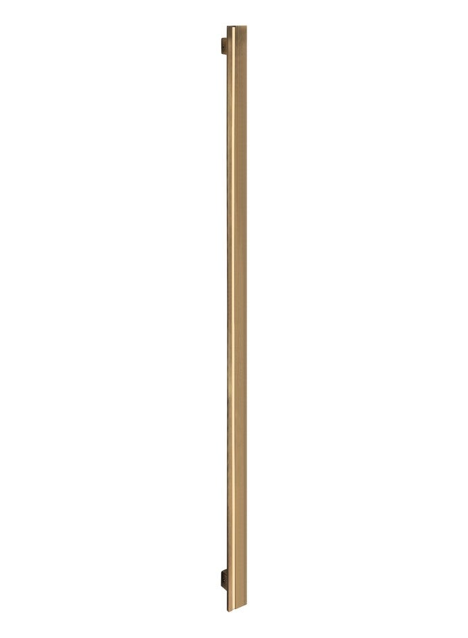 SAVlO Savio SPH38 18-Inch Stainless Steel Door Pull Handle with Antique Gold Finish. Modern Square Design, Anti-Rust and Heavy-Duty. Ideal for Home, Office & Commercial Doors. - Image 1
